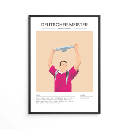 Kaiserslautern wird 1998 Deutscher Meister