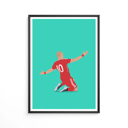 Robben slides through Wembley