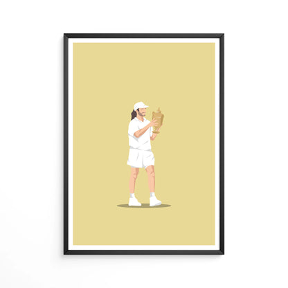 Andre Agassi wins Wimbledon 1992