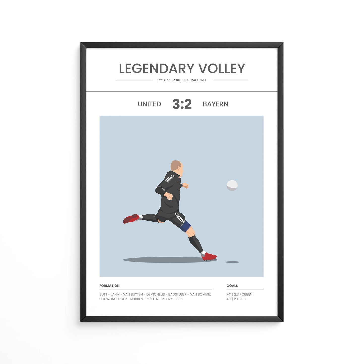 Volley hammer from Robben | Moment of Glory