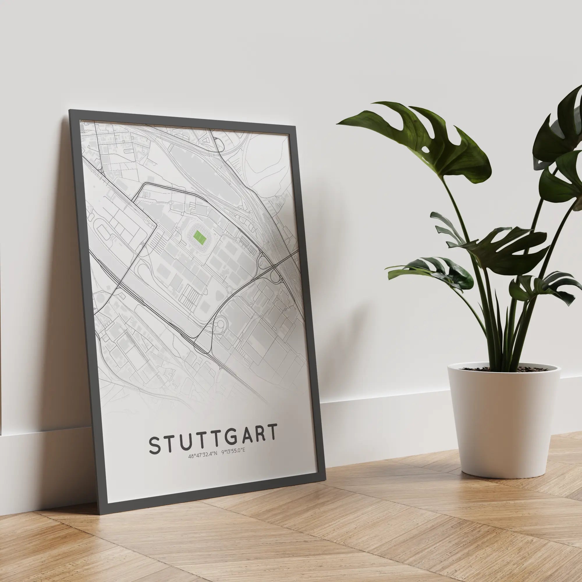 Stadtkarte Stuttgart